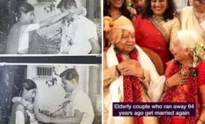 Gujarati Couple Who Ran Away 64 Years Ago Finally Celebrate Their Wedding | Watch Their Heartwarming Story