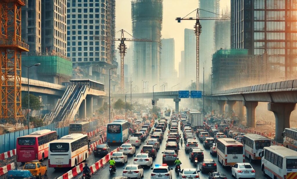 Pune’s Construction Boom Worsens Traffic Woes, Police Highlight Key Concerns