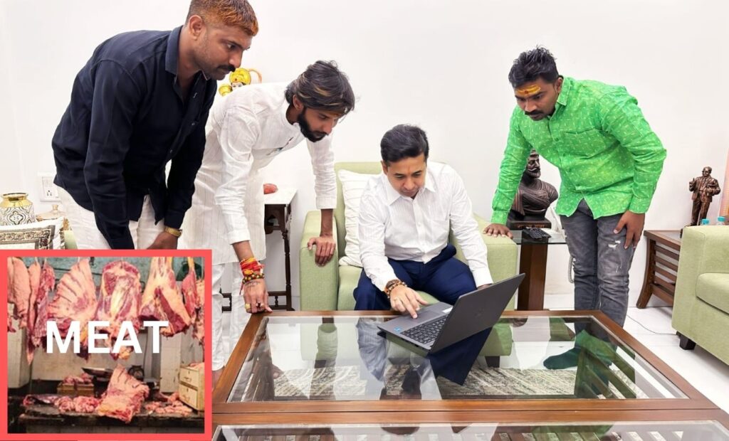 Maharashtra Minister Nitish Rane Launches '100% Hindu' Malhar Certification For Meat Shops, RTI Activist Seeks Clarity 