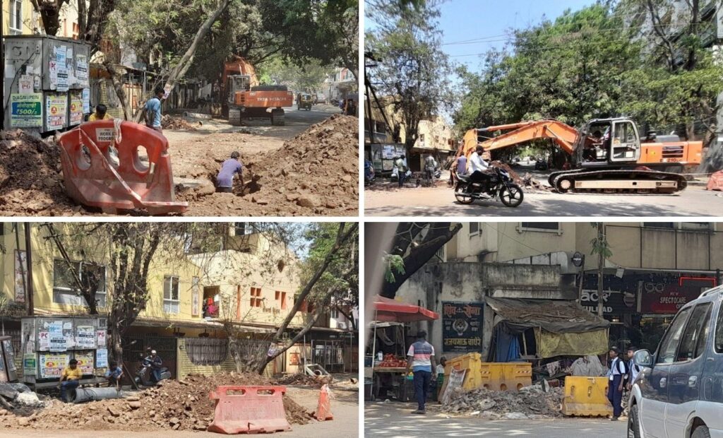Pune News: Unplanned Sewerage Work Causes Chaos In Viman Nagar, Residents Demand Action