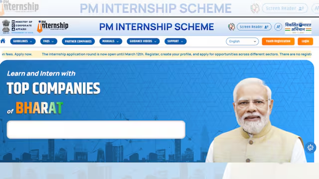 PM Internship Scheme 2025 Apply Now for a 12-Month Paid Internship with Top Companies