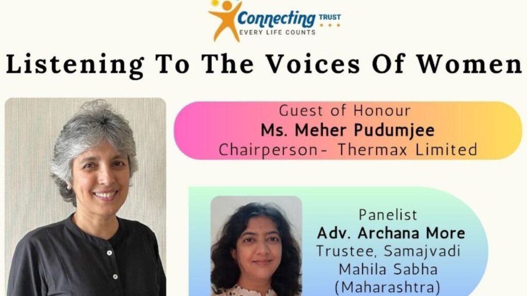 Pune Listening to the Voices of Womenby Connecting Trust to be held on March 29
