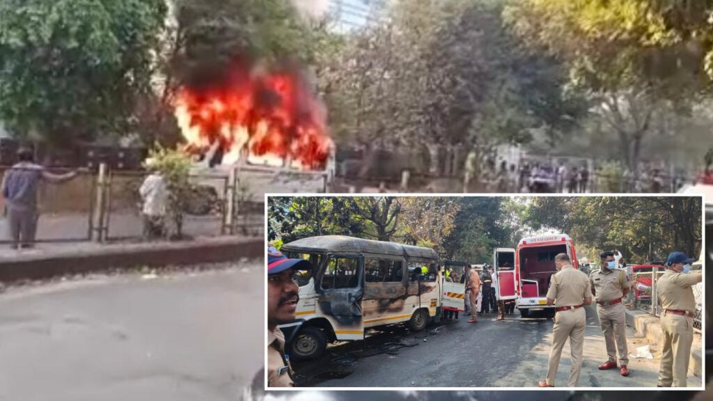 Pune Minibus Accident