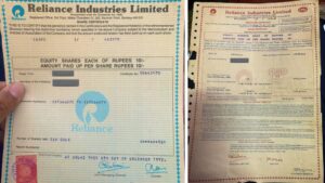 Resident uncovers Reliance shares from 37 years ago, valued at Rs 11 lakh, Yet Clueless About Further Procedures