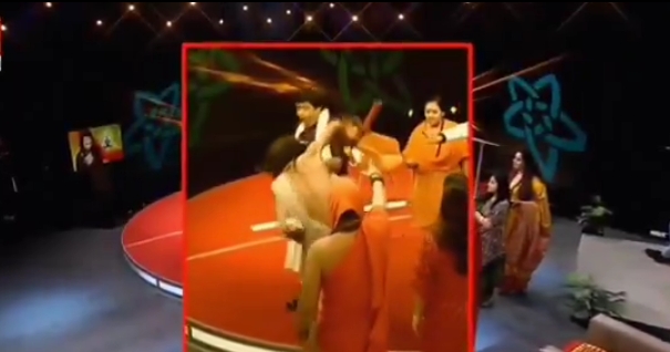 Watch the Viral Video IIT Baba Claims Assault on Live TV, Files Complaint but Later Withdraws