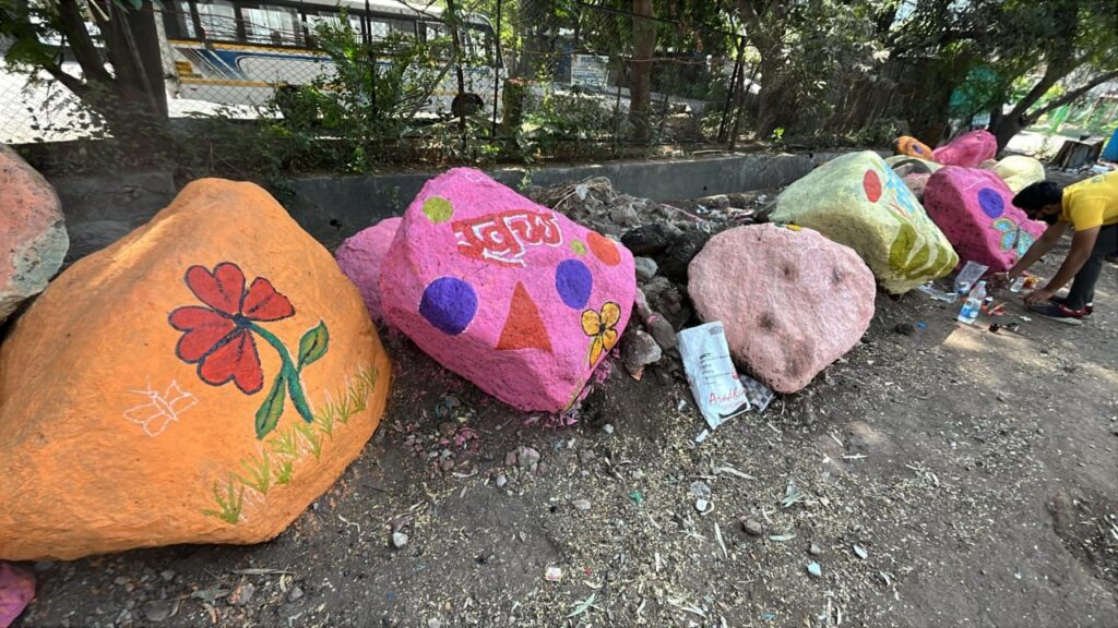 Pune News: PCMC Transforms Goodwill Chowk In Bhosari With Cleanliness And Beautification