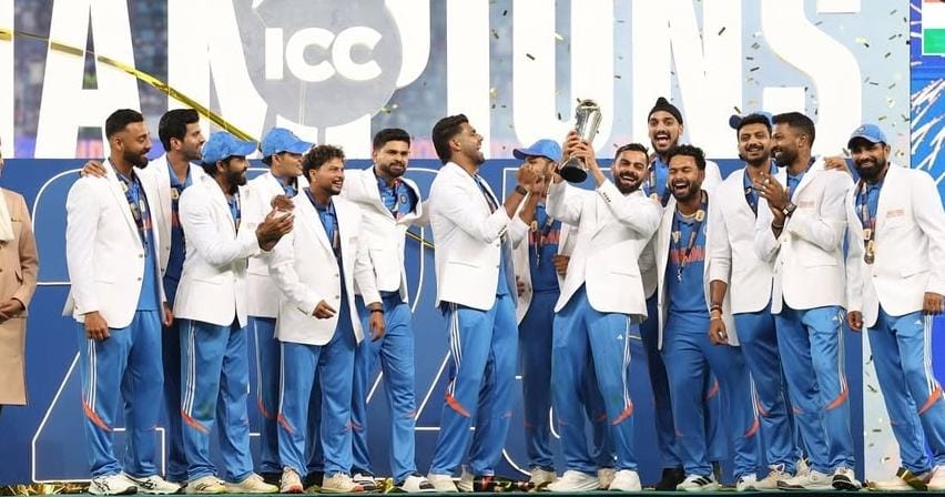 Virat Kohli Reflects on India's Champions Trophy Triumph, Hails Young Talent