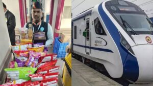 Vande Bharat Express Now Offers Onboard Snack Trolleys with Chips, Biscuits, and Cold Drinks for Passengers