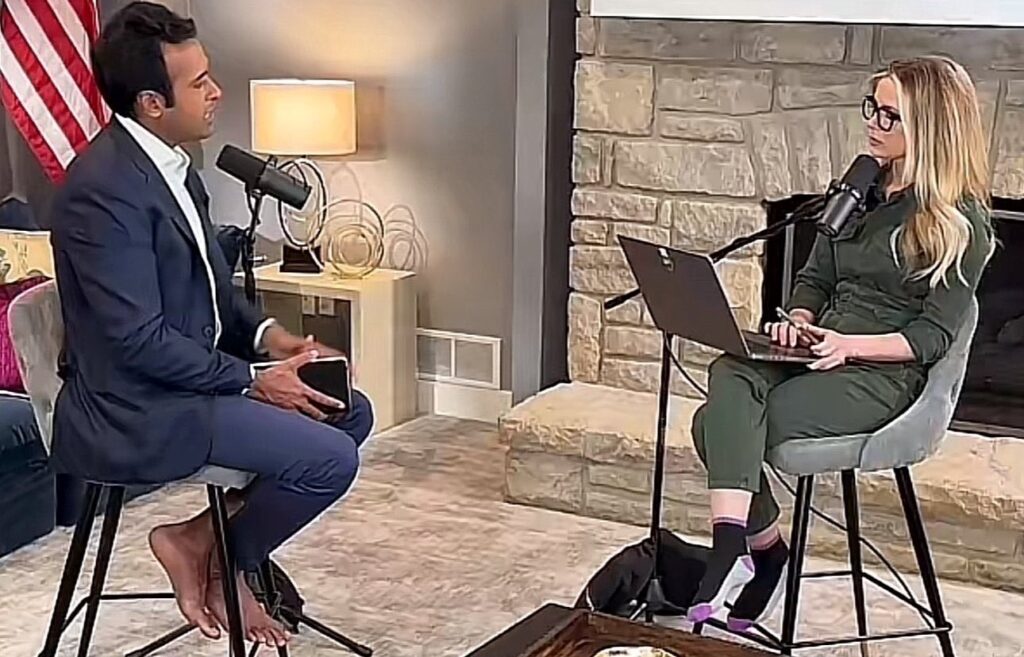 Vivek Ramaswamy’s Barefoot Interview Sparks Cultural Debate