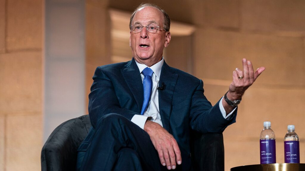 BlackRock CEO Fink Warns Economic Slowdown Could Lead to 20% More Losses in Stock Markets