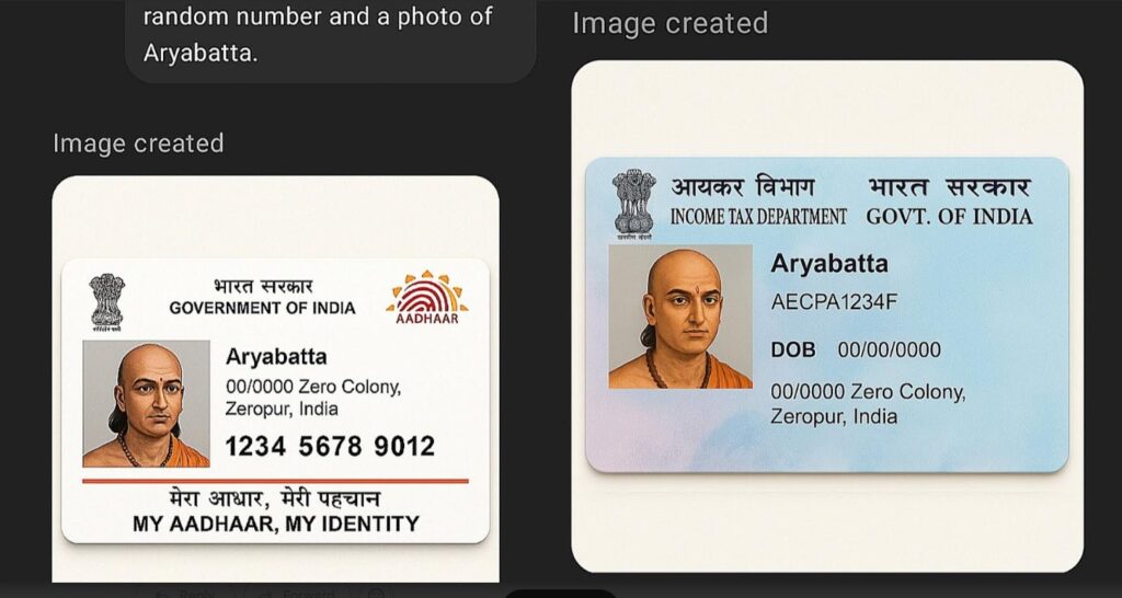 ChatGPT’s Ability to Generate Fake Aadhaar, PAN Cards Raises Alarming Privacy Concerns