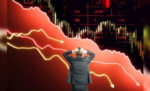 Indian Stock Markets Crash: Sensex Falls Over 3,300 Points, Nifty Nears 52-Week Low; Sectoral Indices Tumble