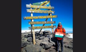 Pune: Junnar's Nikhil Kokate Becomes First Tribal To Summit Mount Kilimanjaro