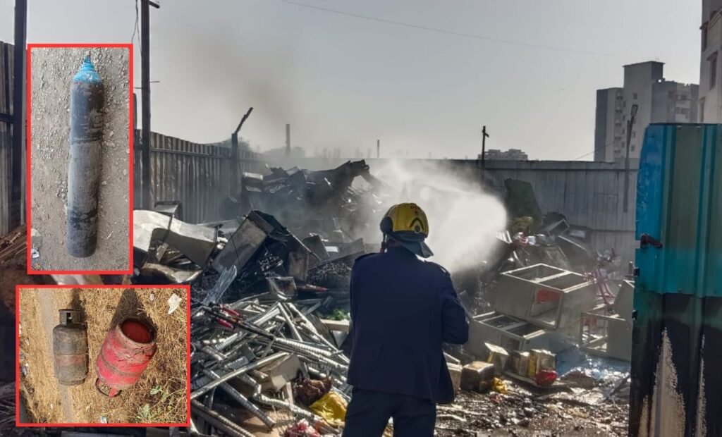 Pune: Fire Breaks Out Scrap Warehouse In Uruli Devachi, Fire Fighters Brave Act Averts Disaster