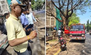 Retired ACP Injured After Motorcycle Handle Snags On Loose Cable Wire In Pune
