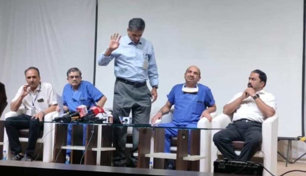 Deenanath Mangeshkar Hospital's Dean Walks Out Of Press Meet Amid Allegations Of ₹10 Lakh Deposit Demand In Tanisha Death Case