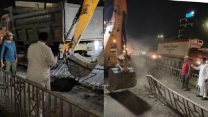 Relief for Pune Commuters: BRT Lane Removal Starts on Nagar Road After Years of Traffic Trouble