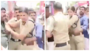 Disturbing Footage: On-duty policewoman harassed; social media fumes ‘not even cops safe’