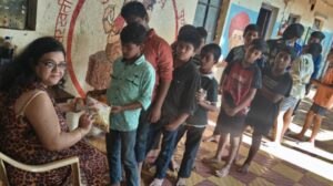 Pune News Volunteers Of A Friend In Need Spread Joy At Dapodi Orphanage and Slums Through Food Distribution Drive