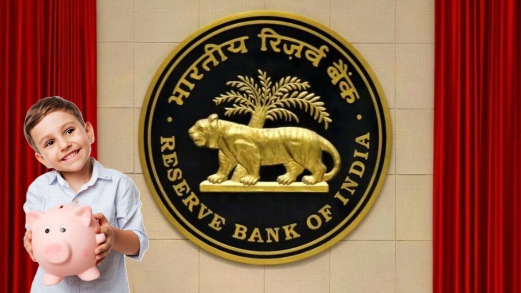 RBI Introduces New Rules Allowing Minors Above 10 to Independently Operate Bank Accounts