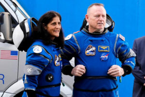 Sunita Williams on India from Space