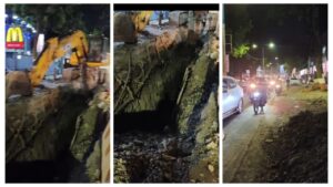 Pune News: Incomplete Drainage Work at Wanowrie Chokes Traffic, Angers Residents