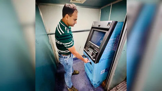 India’s First Onboard ATM Trial A Success On Panchvati Express, Paving Way For Cash Access On Trains