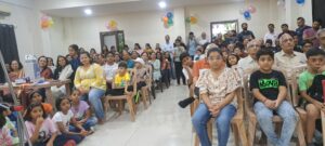 Pune News: Padma Shri Murali Kant Petkar Felicitates Young Swimming Champs At Neco Sky Park