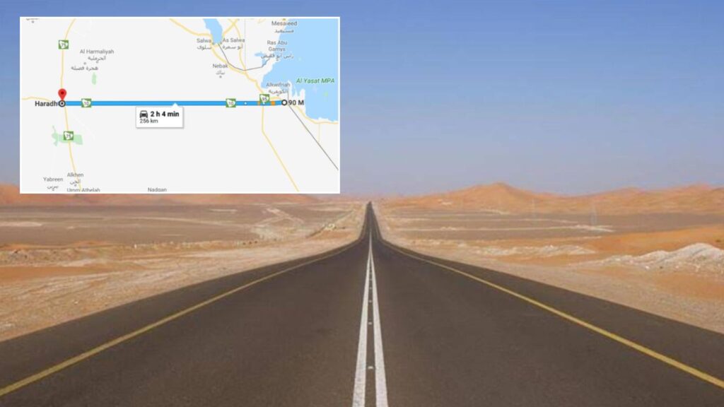 A Road With No Turns or Tolls Discover the World’s Longest Straight Highway in Saudi Arabia