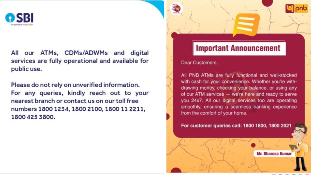 Banks Assure Smooth ATM Services, Ample Cash Supply Amid India-Pakistan Tensions