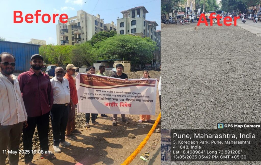 Pune Pulse Impact: Kondhwa's Parge Nagar Sees Major Relief As Roadwork Nears Completion After Months of Delay