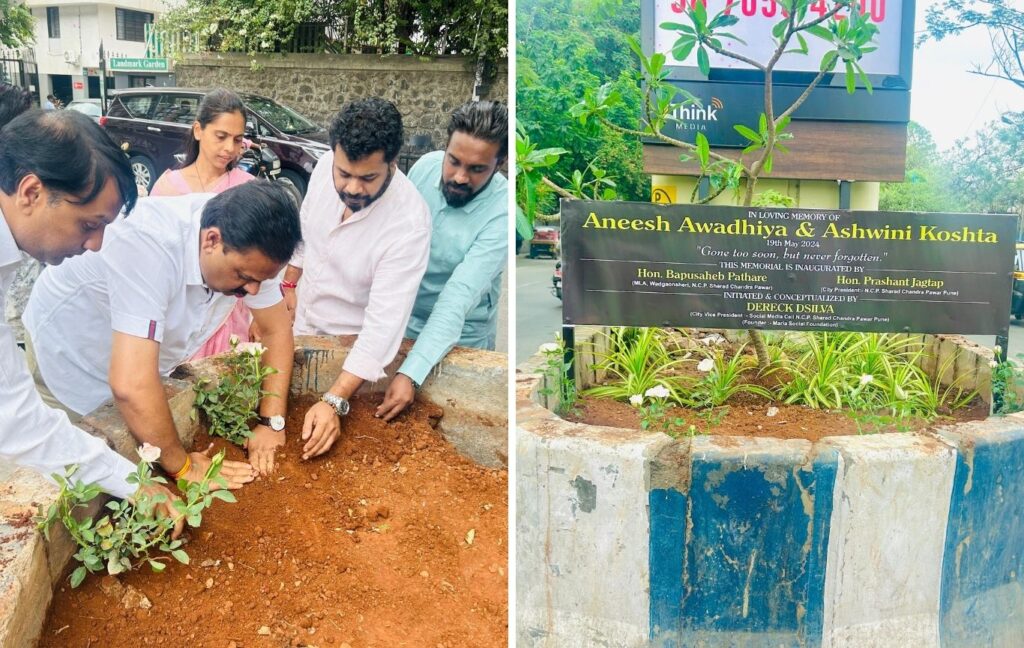 Pune: Tribute Paid To Porsche Crash Victims As NCP Unveils Memorial In Kalyani Nagar