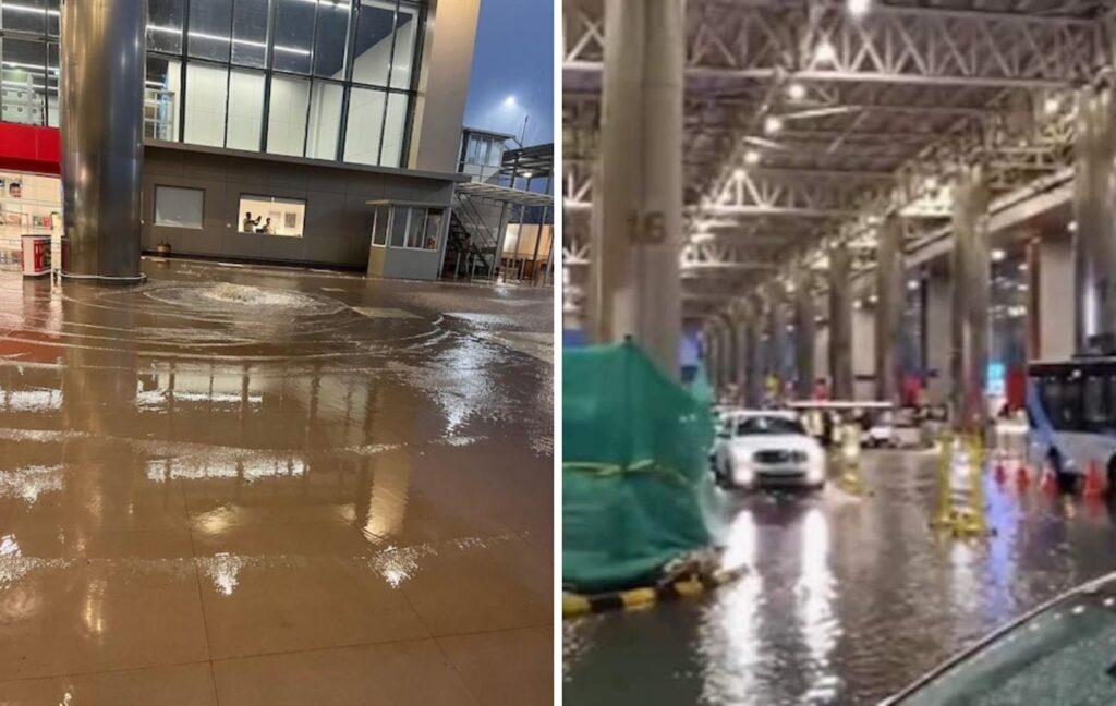 Torrential Rain Triggers Flooding at Pune Airport's New Terminal, City Reels Under Waterlogging