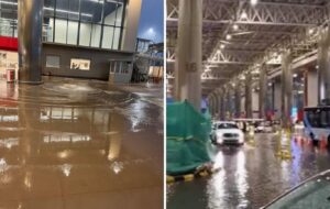 Torrential Rain Triggers Flooding at Pune Airport's New Terminal, City Reels Under Waterlogging