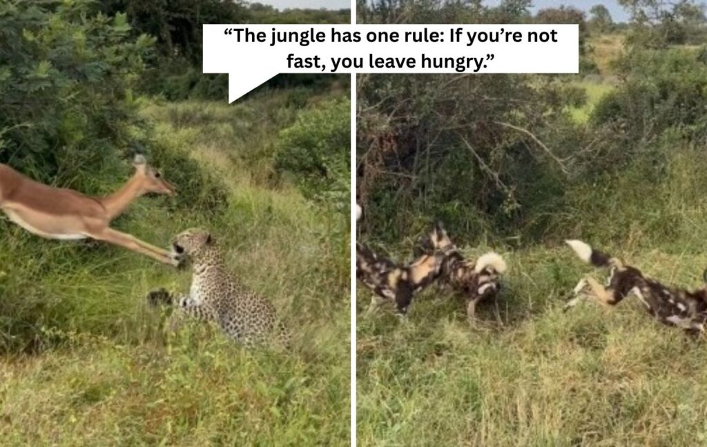 Watch: Leopard’s Hunt Hijacked: Viral Video Shows Jungle’s Brutal Law of Survival