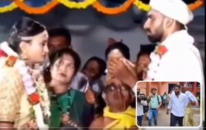 Bride Refuses to Marry at Last Moment, Walks Out of Wedding Venue with Boyfriend Under Police Protection (VIDEO)