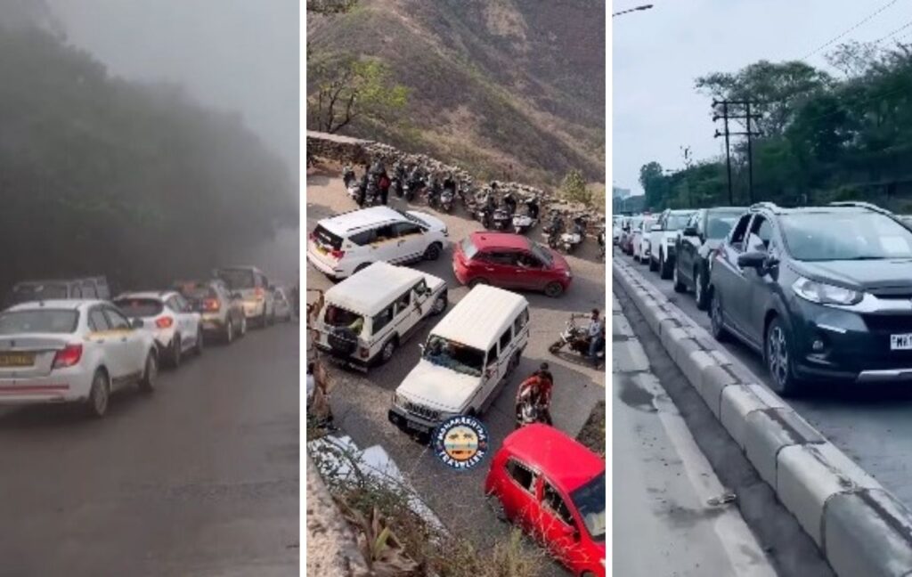 Weekend at Sinhagad Fort? Watch Viral Video Tourists Stuck in Long Jams Before you Plan Your Trip