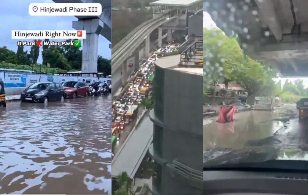 Hinjewadi IT Employees Demand Mandatory Work-From-Home as Pune’s Monsoon Rains Paralyze Traffic, Trigger Safety Concerns