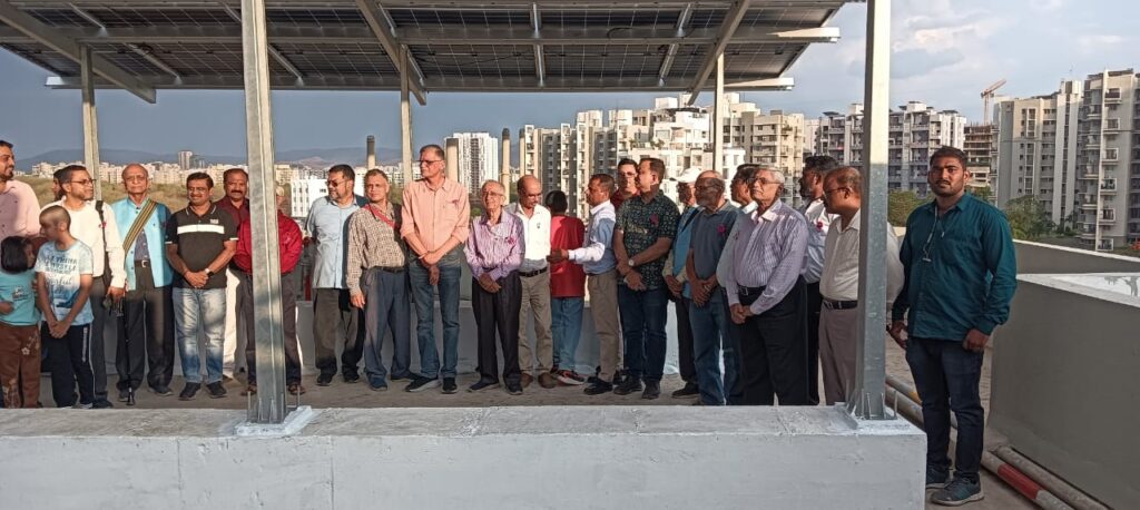 Pune: Kumar Sublime CHSL In Kondhwa Khurd Unveils 80 kWh Solar Power Plant