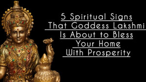 5 Divine Signs Suggesting Goddess Lakshmi's Blessings Are on Their Way to Your Home