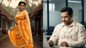 Must-Watch Viral Reel AI Turns Dosa, Idli, and Pani Puri Into Bizarre Desi Fashion!
