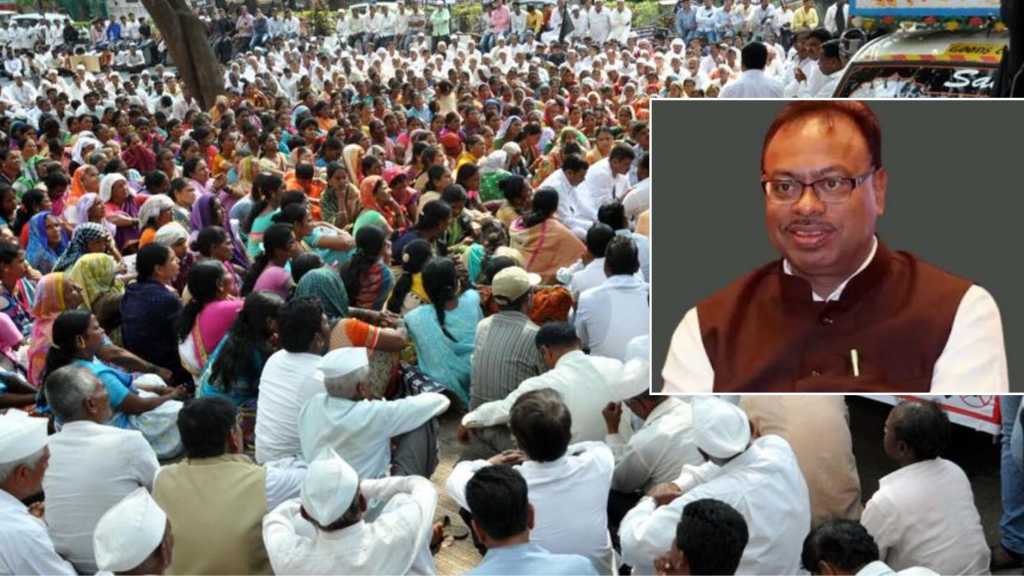 Pune Bawankule Calls For Dialogue As Farmers Protest Purandar Airport Land Acquisition