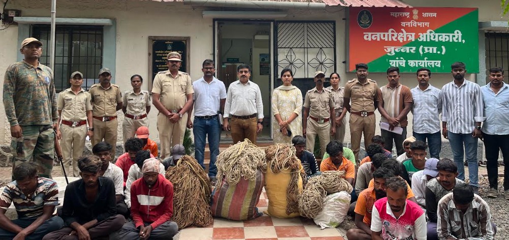 Pune Junnar Forest Officials Bust Major Poaching Network, 21 Booked
