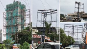 Pune News PCMC Advances Hoarding Flex Removal Amid Pre-Monsoon Rain Alert