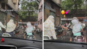 Pune VideoWomen clash on Pune street, traffic blocked; netizens say, “Important discussion, let them be.”