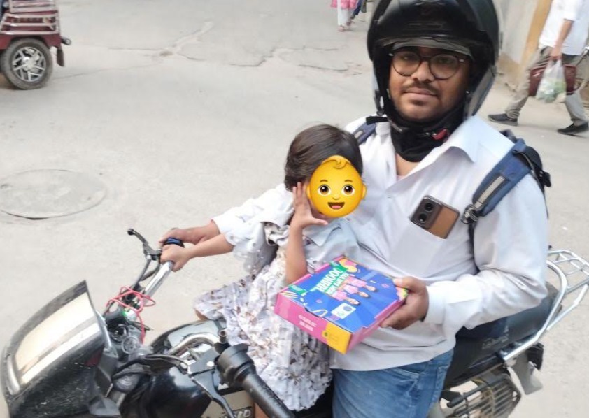 Swiggy Dad Delivering Food, Delivering Love