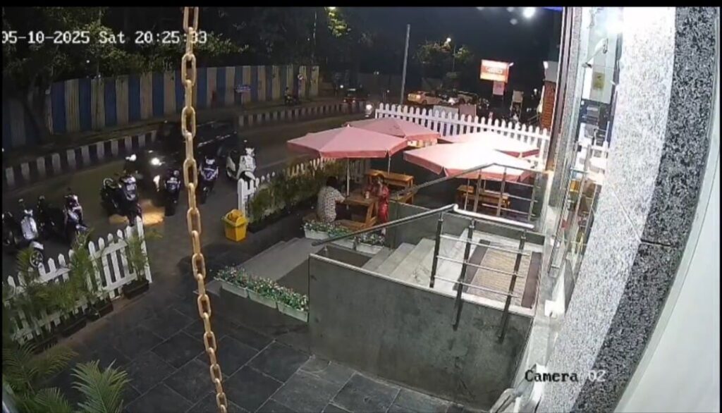 Pune: Speeding Thar Rams Parked Bikes in Kothrud, CCTV Footage Surfaces