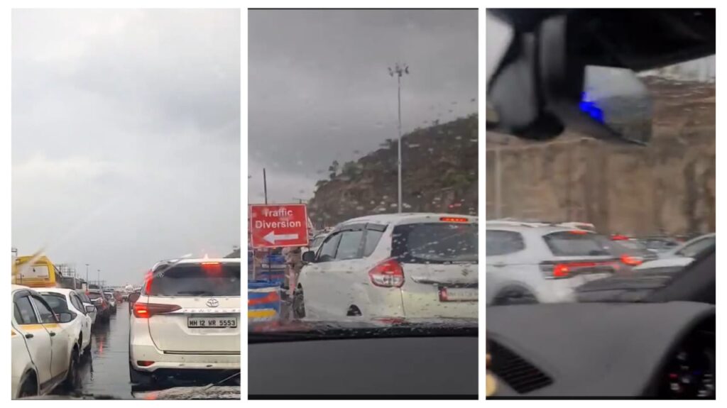 Heavy Traffic Gridlock on Mumbai-Pune Expressway Amid Weekend Rush and Monsoon Tourism