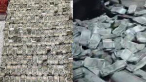Watch Cash Showers in Bhubaneswar: Odisha Engineer Tries to Dump Crores Through Window During Vigilance Raid