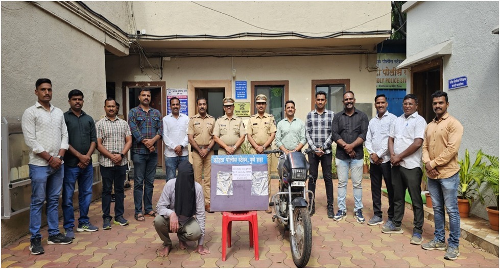 Kondhwa Police Arrest Notorious Burglar Involved In Over 150 House Break-ins Across Pune